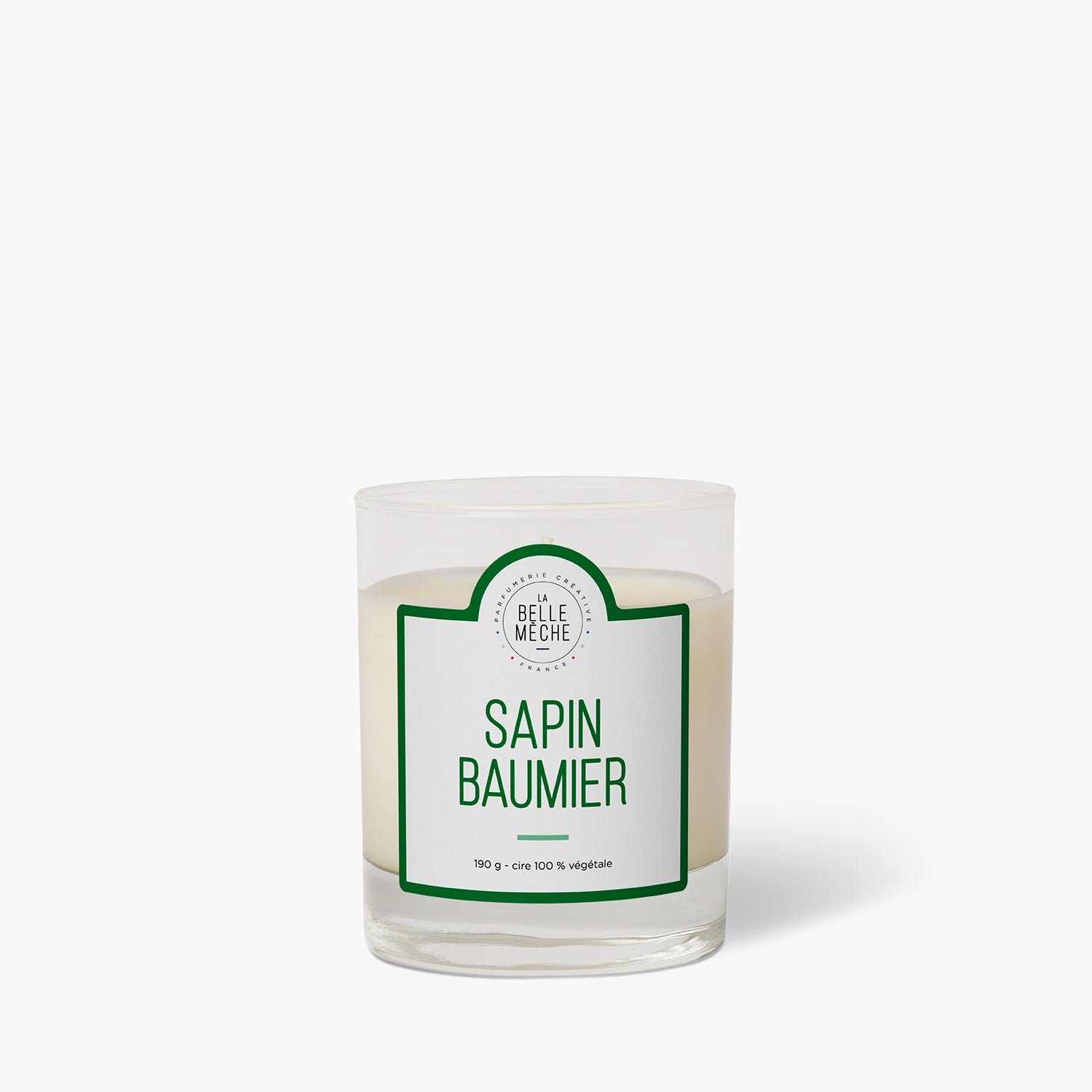 Bougie végétale parfumée senteur Sapin